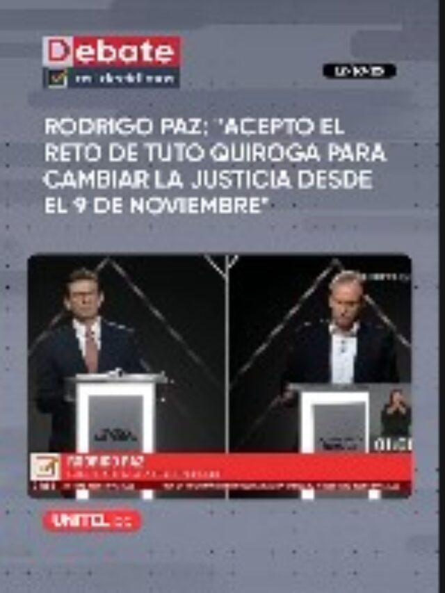 PAZ: Acepto el reto de TUTO, para cambiar la Justicia desde el 9 de Noviembre
