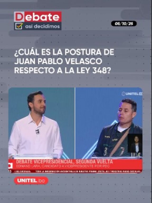 ¿Cuál es la postura de JP Velasco respecto a la Ley 348?