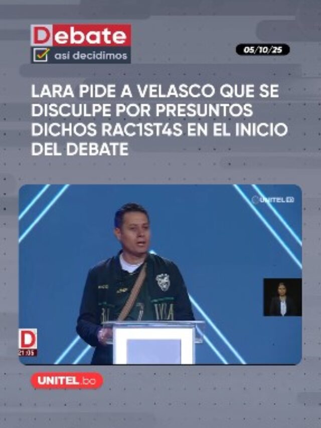 Lara: Le pide a Velasco que se Disculpe