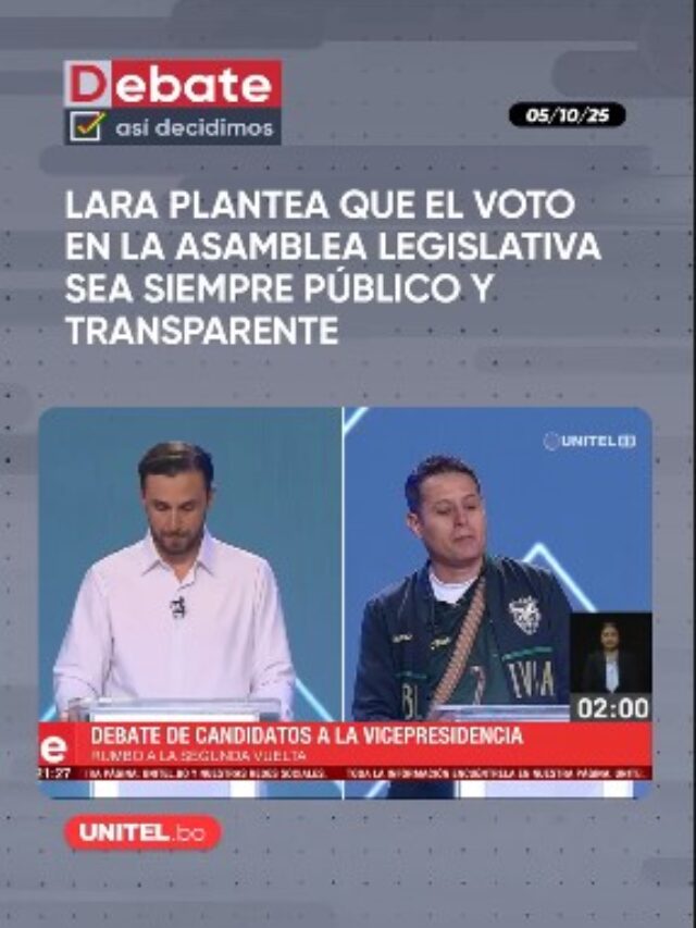 Lara plantea que el voto en la asamblea sea público