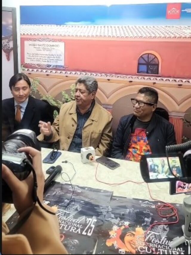 Conferencia de Prensa / Dia 1 (FIC 2025 – GAM Potosi)