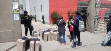 Salen últimas maletas electorales a unidades de Potosí capital