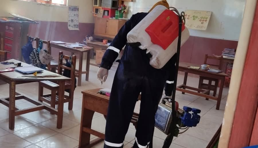 Alcaldía de Potosí desinfectará 97 escuelas desde este lunes