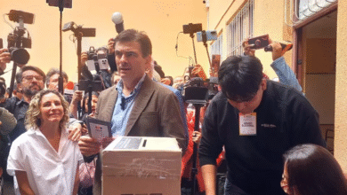 Tarija: Rodrigo Paz vota y pide apoyar a quien resulte electo