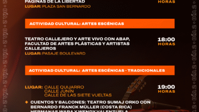 FIC 2025 (GAM Potosí): Día 2 con Literatura y Teatro Callejero