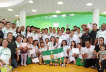 Santa Cruz se corona campeón del Nacional de Lucha Olímpica