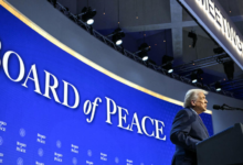 Trump firma en Davos el acta de su nuevo Consejo de Paz