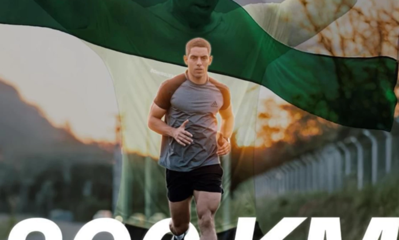 Nicolás Ramos corre por los niños del Oncológico cruceño