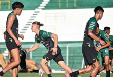 #LaVerde cierra prácticas en el Tahuichi a puertas cerradas