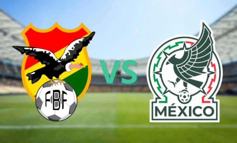 Amistoso: Bolivia vs. Mexico