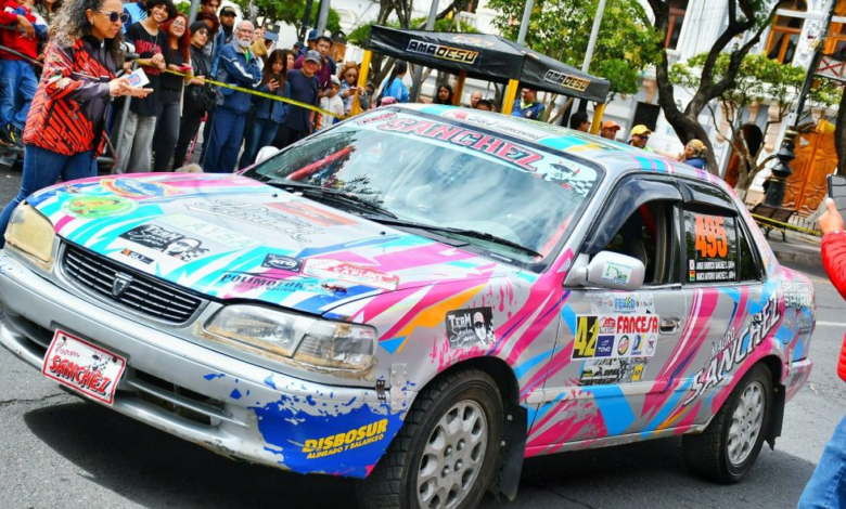 ‘Ráfagas’ encendió el espíritu del automovilismo en Sucre