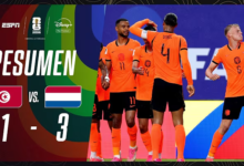 Tunez (1) VS. (3) Holanda (Resumen)
