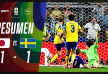 Japon (1) VS. (1) Suecia (Resumen)
