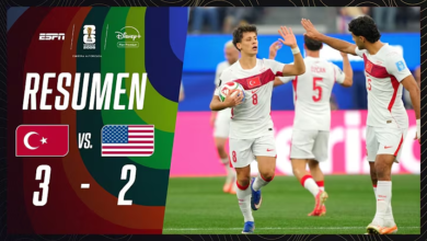 Turquia (3) VS. (2) E.E.U.U. (Resumen)