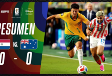 Paraguay (0) VS. (0) Australia (Resumen)
