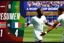 Noruega (1) VS. (0) Francia (Resumen)