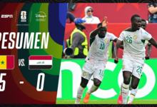 Senegal (5) VS. (0) Irak (Resumen)