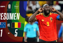 Nueva Zelanda (1) VS. (5) Belgica (Resumen)