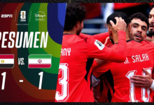Egipto (1) VS. (1) Iran (Resumen)