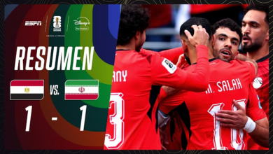 Egipto (1) VS. (1) Iran (Resumen)