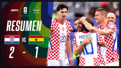 Croacia (2) VS. (1) Ghana (Resumen)