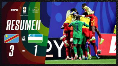 R.D. del Congo (3) VS. (1) Uzbekistan (Resumen)