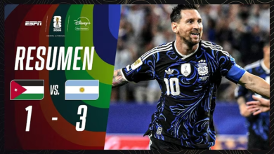 Jordania (1) VS. (2) Argentina (Resumen)