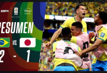 Brasil (2) VS. (1) Japon (Resumen)