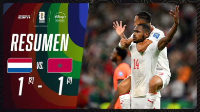 Holanda 1 (2) VS. 1 (3) Marruecos (Resumen)