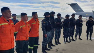 Rescatistas bolivianos llegan a Venezuela para apoyar operaciones