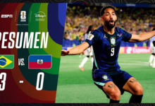 Brasil (3) VS. (0) Haiti (Resumen)