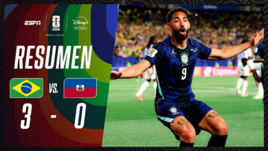 Brasil (3) VS. (0) Haiti (Resumen)
