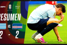 Uruguay (2) VS. (2) Cabo Verde (Resumen)