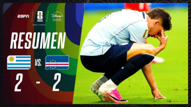 Uruguay (2) VS. (2) Cabo Verde (Resumen)