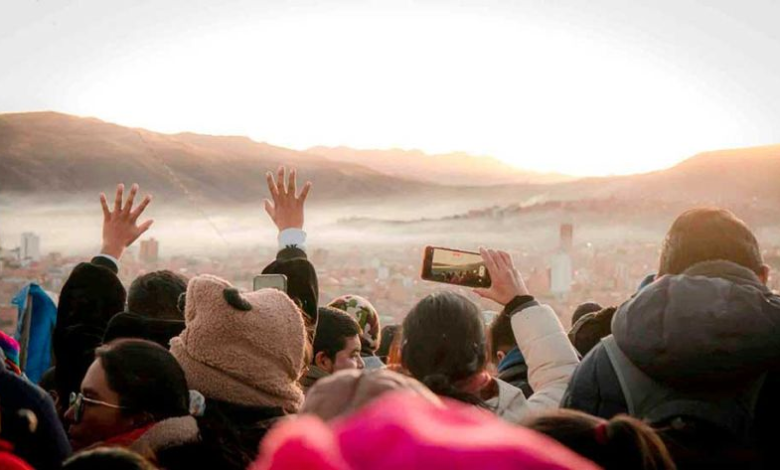 Potosí recibió el Año Nuevo Andino 5.534 en cerros y comunidades