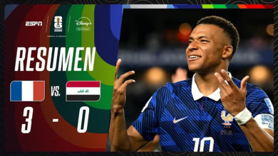 Francia (3) VS. (0) Irak (Resumen)