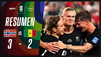 Noruega (3) VS. (2) Senegal (Resumen)