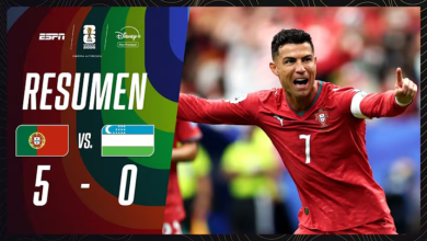 Portugal (5) VS. (2) Uzbekistan (Resumen)
