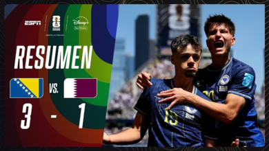 Bosnia (3) VS. (1) Qatar (Resumen)