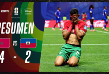 Marruecos (4) VS. (2) Haiti (Resumen)
