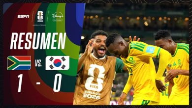 Sudafrica (1) VS. (0) Corea del Sur (Resumen)