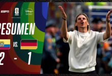 Ecuador (2) VS. (1) Alemania (Resumen)