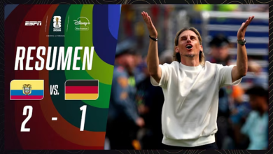Ecuador (2) VS. (1) Alemania (Resumen)