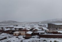 Senamhi reporta nevada en la región sudoeste de Potosí