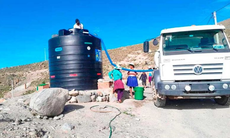 Zonas altas de la Villa Imperial recibirán agua por cisternas