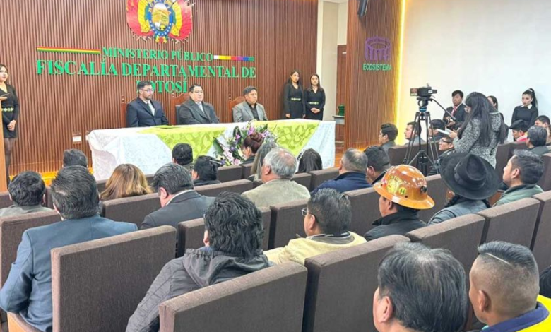Fiscalía implementa plataforma digital en 20 municipios de Potosí