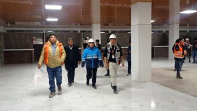 Gobernación recibe el mercado Chuquimia para su apertura