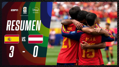 España (3) VS. (0) Austria (Resumen)