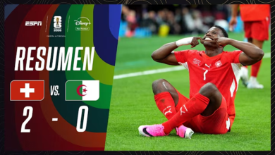 Suiza (2) VS. (0) Argelia (Resumen)