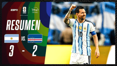 Argentina (3) VS. (2) Cabo Verde (Resumen)